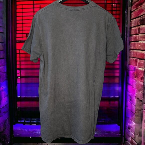 Rob Zombie T-Shirt Mens M 2019 Skull Graphic Tee Horror Metal Band Black Cotton - Picture 2 of 4